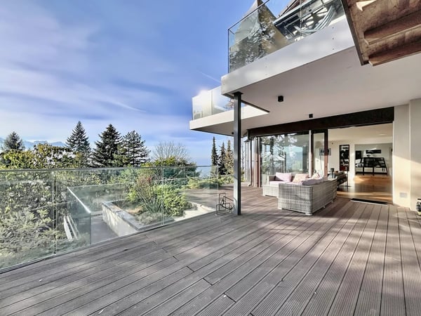 Villa d'exception avec vue sur le lac Léman 1