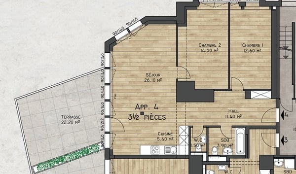 25 11 PPE Soleil - Lot O  - Chesières 8