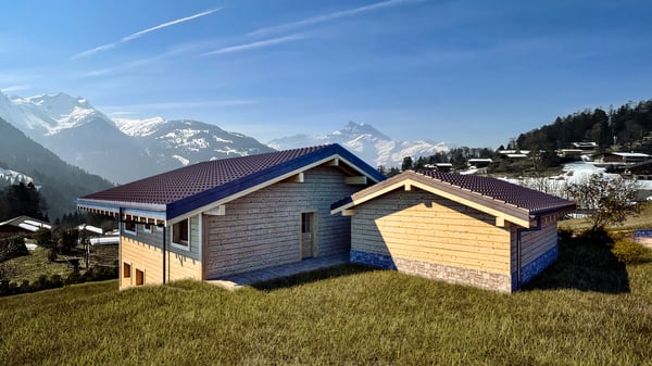 Terrain à vendre à Gryon avec permis de construire 10