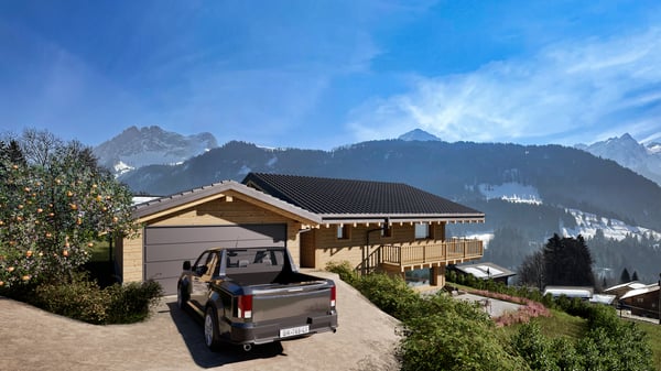 Terrain à vendre à Gryon avec permis de construire 11