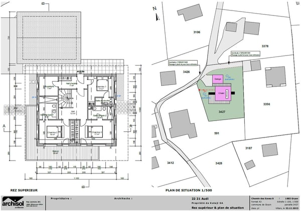 Terrain à vendre à Gryon avec permis de construire 12