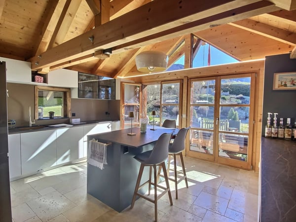 Un chalet luxueux en montagne à vendre à Villars-sur-Ollon. 4