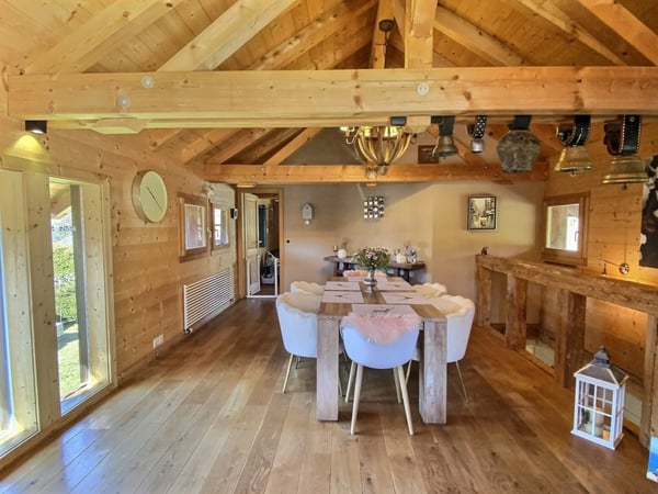 Un chalet luxueux en montagne à vendre à Villars-sur-Ollon. 3