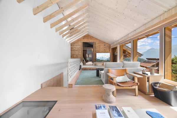 An exceptional chalet between plains and mountains, in the heart of Ollon municipality 11