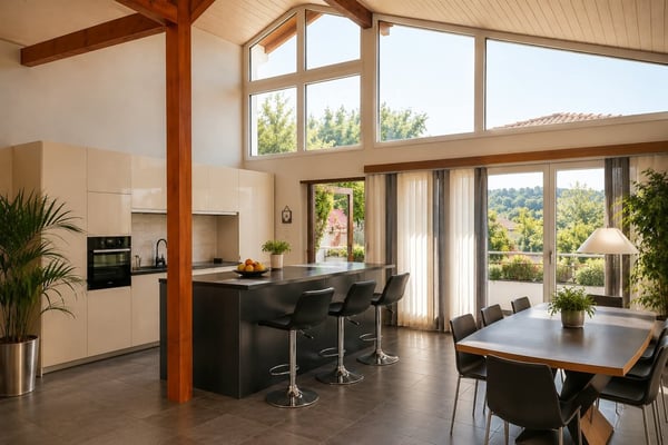 Maison individuelle lumineuse à La Roche FR – Cadre verdoyant et paisible 8