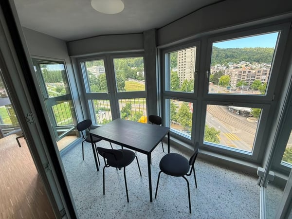 Stilvolles 2.5-Zimmer-Loft-Apartment auf der 9. Etage in Zürich-Triemli 10