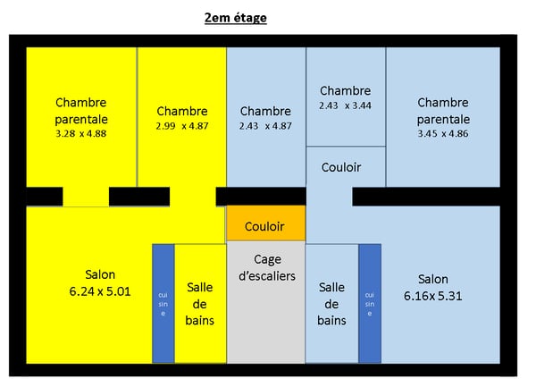 Immeuble de rendement net 6,12 % avec chauffage à distance. 11
