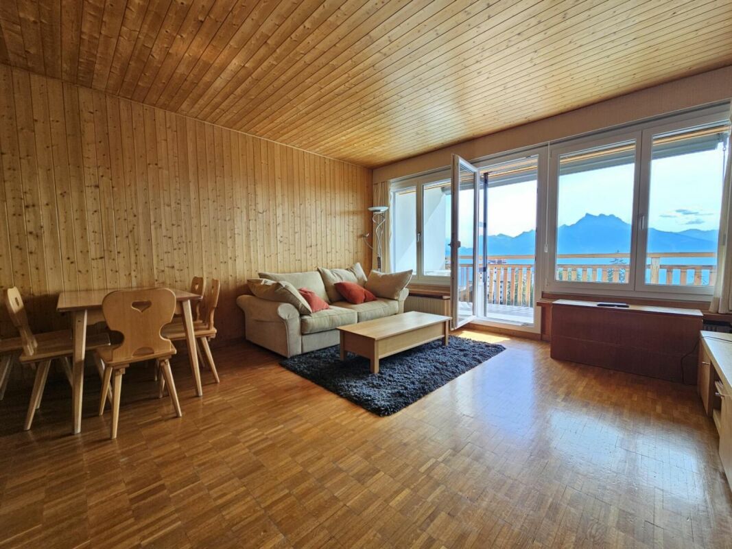 Appartement 2 pièces à Villars-sur-Ollon - à louer à la saison d'été