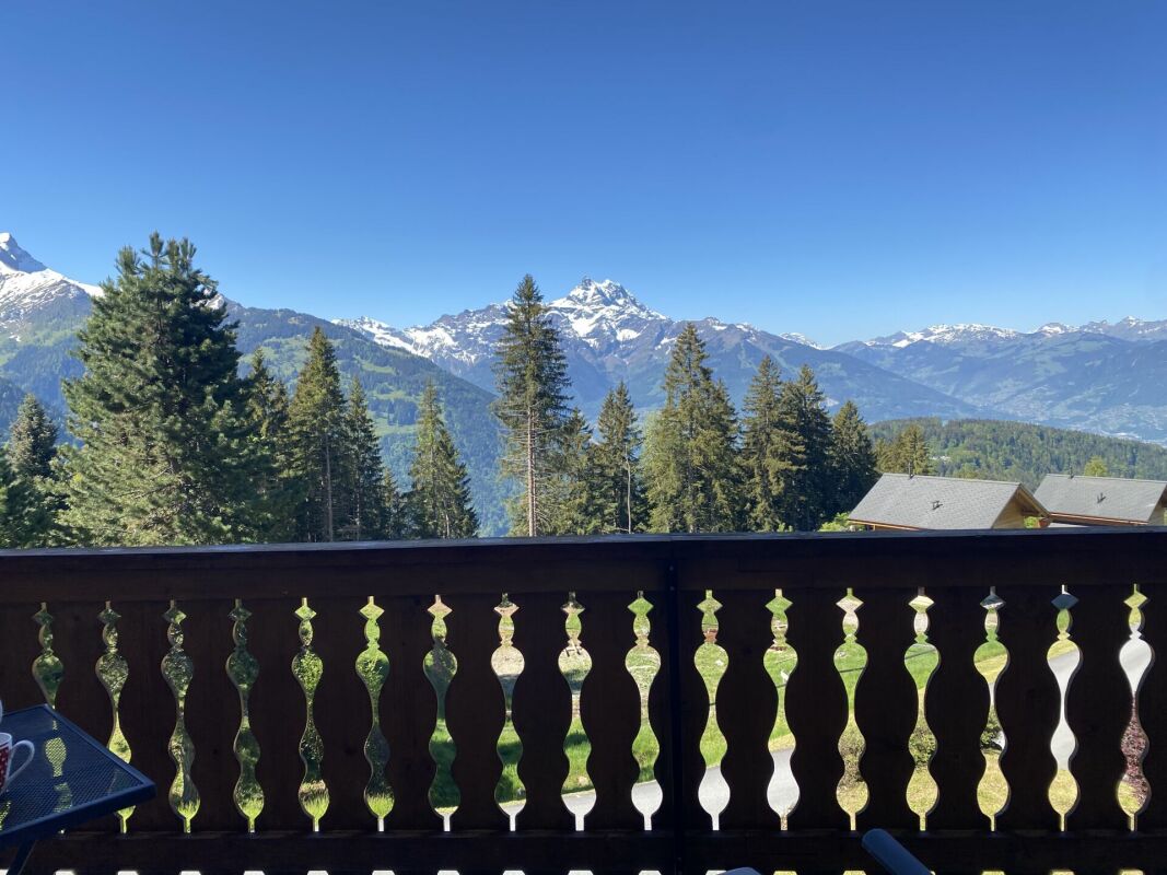 Chalet avec vue panoramique sur les Alpes - 5 pièces