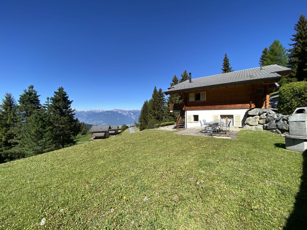 Chalet avec vue panoramique sur les Alpes - 5 pièces