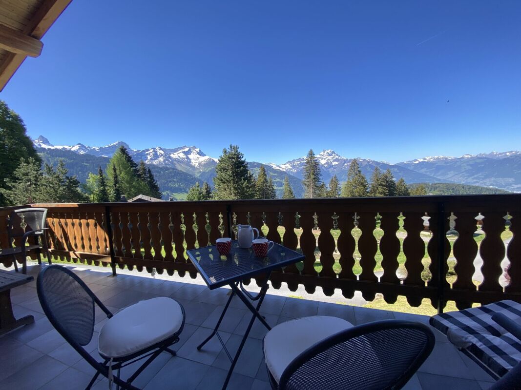 Chalet avec vue panoramique sur les Alpes - 5 pièces