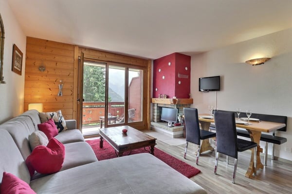 A deux pas du télécabine - appartement 3 pièces avec balcon 2