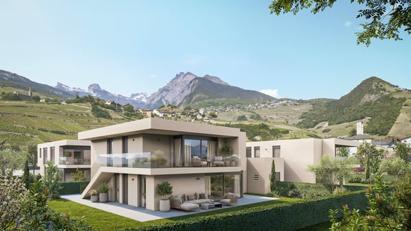 Lot D2 - Attique de 4,5 pces neufs 1