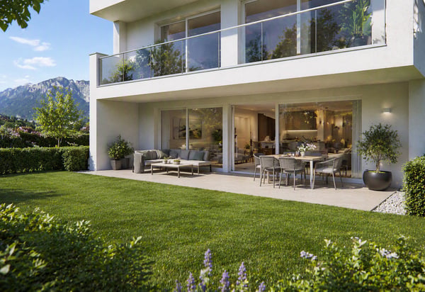 3,5 Pces NEUF - terrasse et jardin 130m2 PPE 2