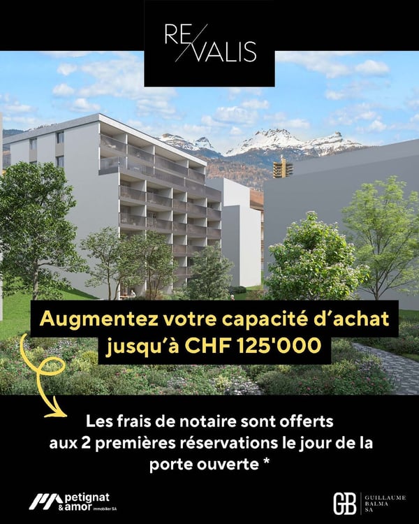 3,5 pièces duplex neuf au centre de Sierre - spacieux et urbain 4