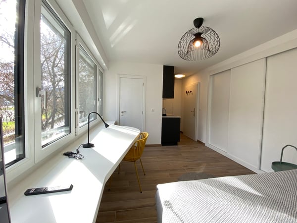 Studio meublé à deux pas de la gare de Sion 2