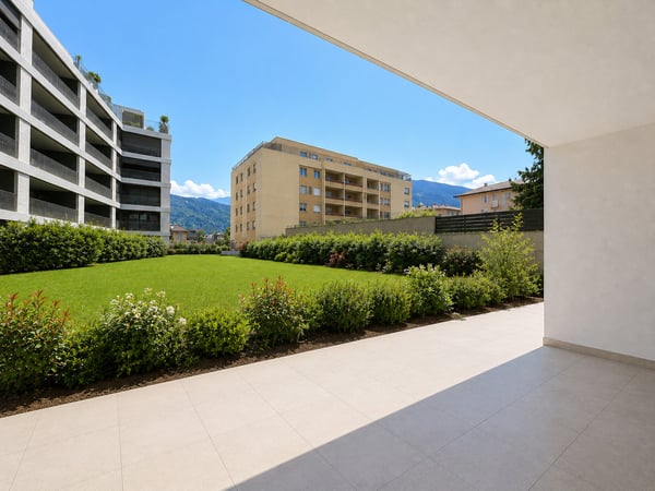 3,5 pièces duplex neuf au centre de Sierre - spacieux et urbain 10