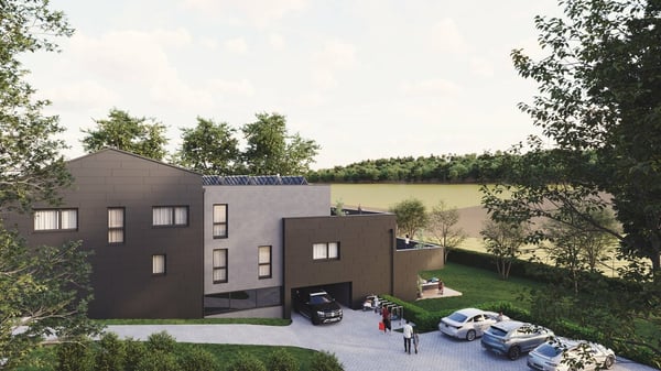 Les Terrasses de Manon | grand 5.5 pièces au rez supérieur 6