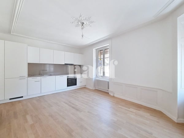 Appartement de 1 pièces situé au 1ème étage avec ascenseur rue du Concert 2, 2000 Neuchâtel 4