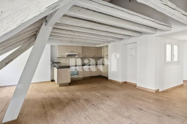 Bel appartement atypique situé au coeur de la Ville. 12