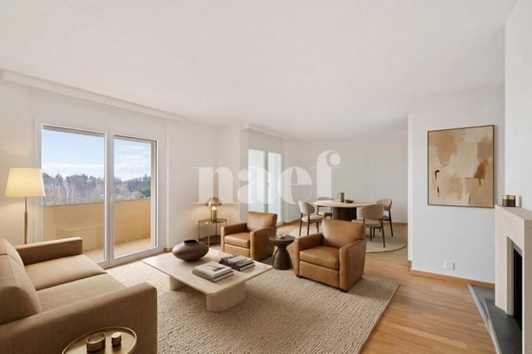 Sur les hauteurs de Neuchâtel, appartement de 4.5 pièces au 4ème étage 1