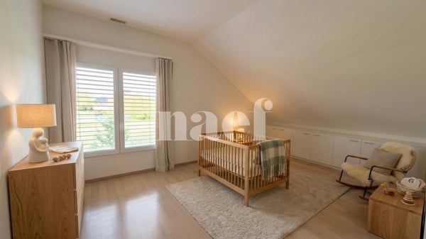 Au centre de Founex - bel appartement de 3 pièces d'env. 82m2 dans les combles 4