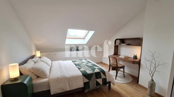 Au centre de Founex - bel appartement de 3 pièces d'env. 82m2 dans les combles 3