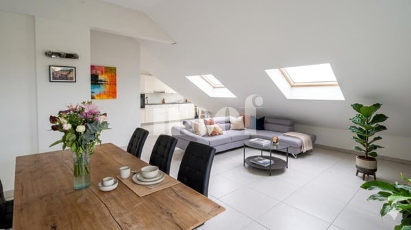 Au centre de Founex - bel appartement de 3 pièces d'env. 82m2 dans les combles 2