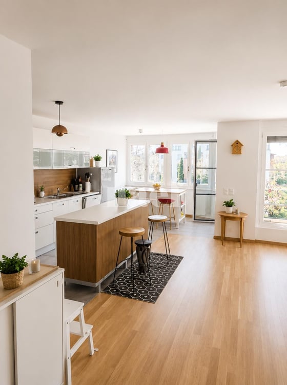 Spacieux appartement de 5.5 pièces d'env. 157 m2 au 2ème étage avec balcon 2