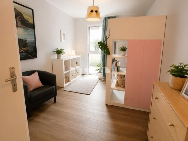 Bel appartement d'env. 20 m2 de 1.5 pièces au 1er étage avec balcon 6