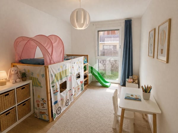 Bel appartement d'env. 20 m2 de 1.5 pièces au 1er étage avec balcon 5