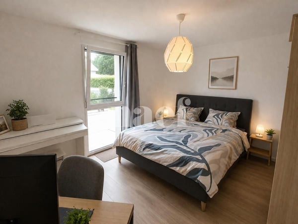 Bel appartement d'env. 20 m2 de 1.5 pièces au 1er étage avec balcon 4