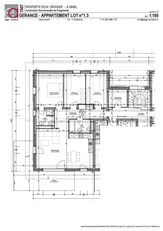 Bel appartement d'env. 20 m2 de 1.5 pièces au 1er étage avec balcon 7