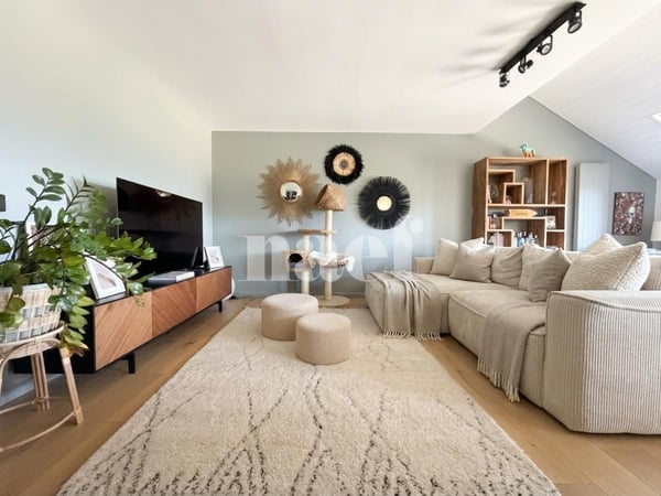 Spacieux duplex de 4.5 pièces d'environ 148 m² à Founex  Vue dégagée sur le lac et les montagnes 3