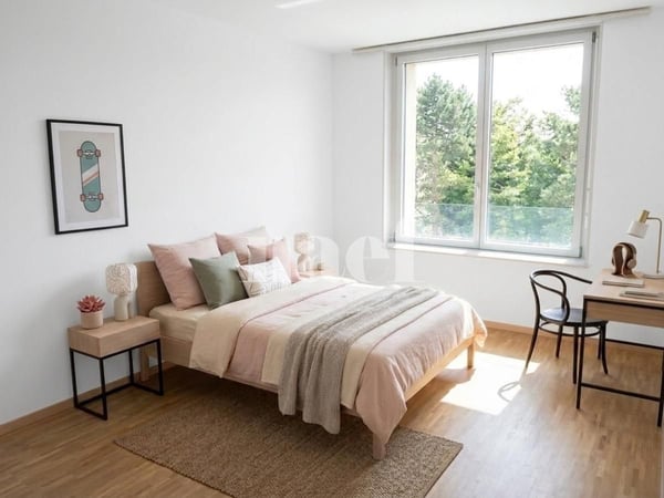 Bel appartement lumineux de 4.5 pièces au 3ème étage avec balcons 5