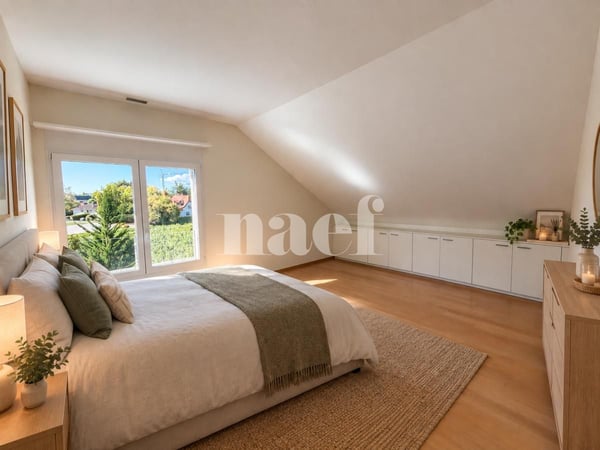 Au centre de Founex - bel appartement de 3 pièces d'env. 82m2 dans les combles 3