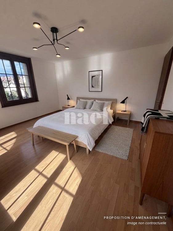 Appartement de 4 pièces au 1er étages avec balcons échappée sur le lac 4