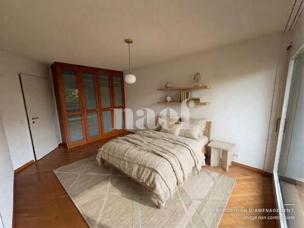 Bel appartement de 3 pièces au 3ème d'env. 76m2 avec balcon et magnifique vue lac 4