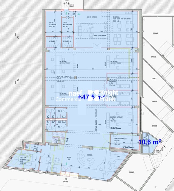 Hypercentre - Surface de 1'351 m² sur deux niveaux 6
