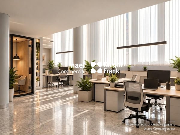 A louer - Bureaux rénovés d'env. 238m2 au coeur des Eaux-Vives 8