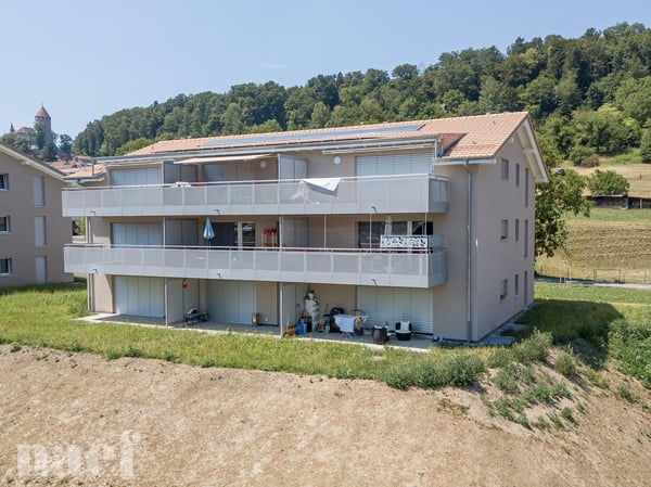 Dans quartier familial à la campagne. 1