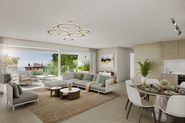 REZ-DE-JARDIN DE PRESTIGE, AU CALME À LUTRY ! 3