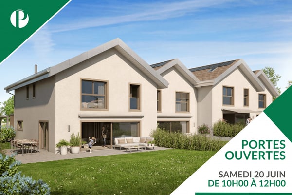 NOUVEAU PROJET DE 6 VILLAS FAMILIALES À THIERRENS AVEC JARDINS ! 1