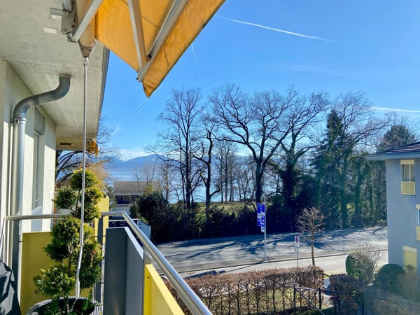 À DEUX PAS DES RIVES - SPACIEUX ATTIQUE AVEC BALCON ET VUE LAC 1