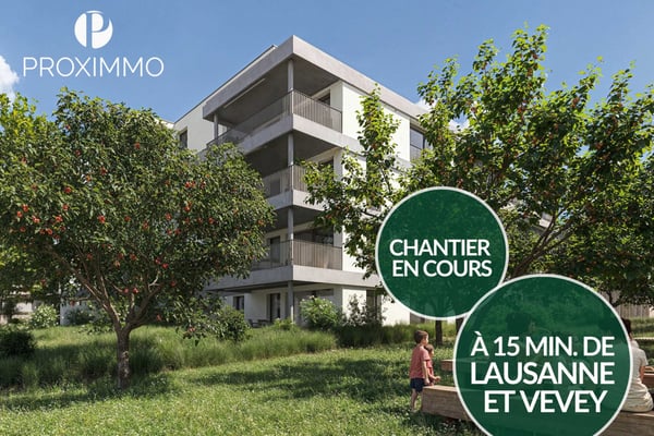 NOUVEAU QUARTIER À 3 MIN D'ORON - CHANTIER EN COURS !