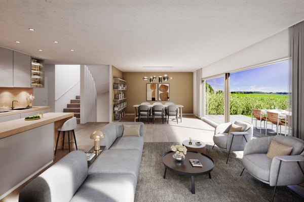 NOUVEAU PROJET DE 6 VILLAS FAMILIALES À THIERRENS AVEC JARDINS ! 1
