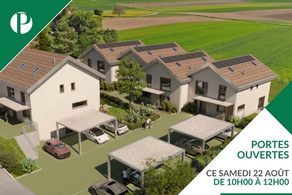 NOUVEAU PROJET DE 6 VILLAS FAMILIALES À THIERRENS AVEC JARDINS ! 1