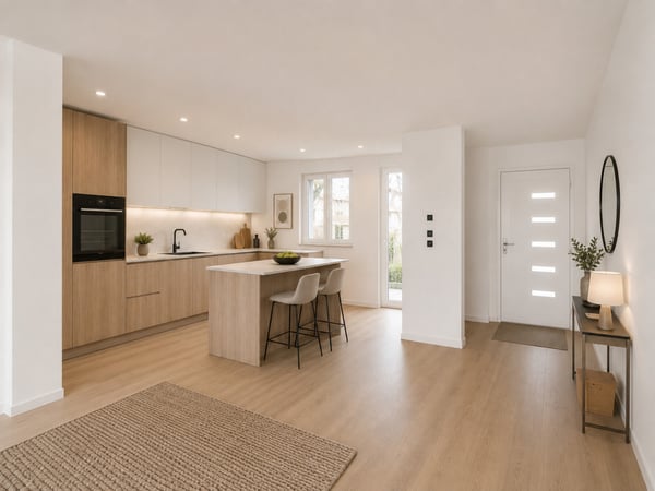 Dernière villa disponible ! Neuf, finitions à choix, volumes exceptionnels, aux portes de Lausanne. 2