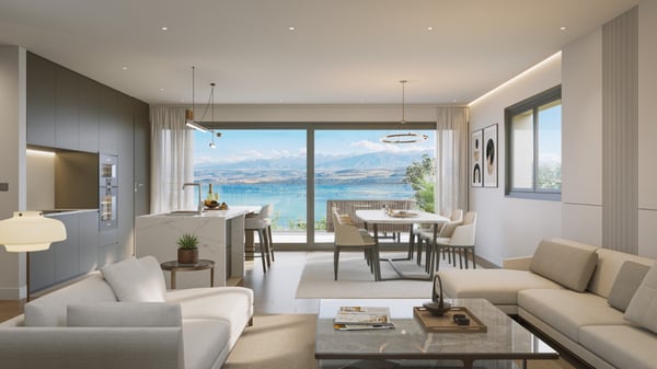 6 MAISONS NEUVES A VILLARS-BURQUIN AVEC VUE PLONGEANTE SUR LE LAC ! 3