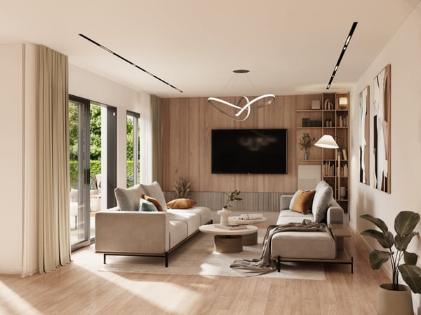 EXCLUSIVITÉ - APPARTEMENT AVEC JARDIN AUX VOLUMES EXCEPTIONNELS 2